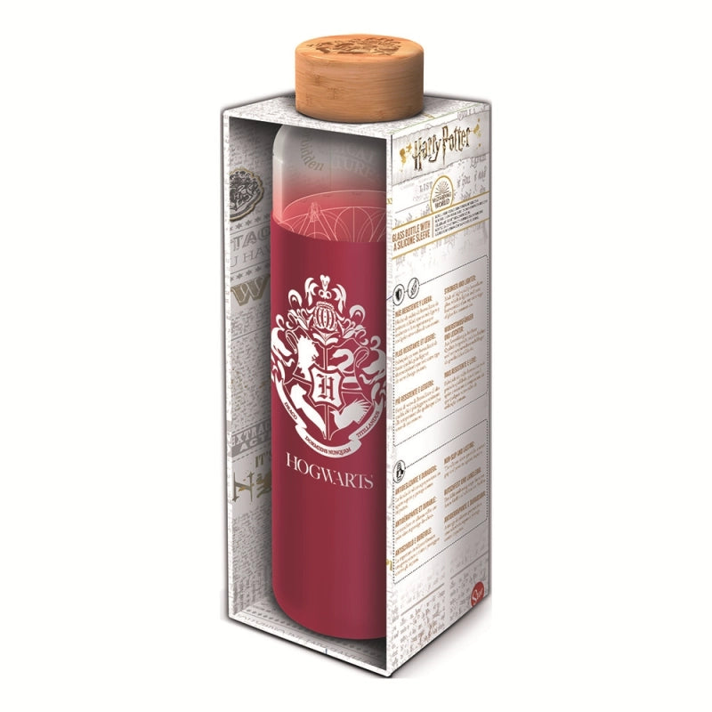 Bouteille en verre Harry Potter Gryffondor