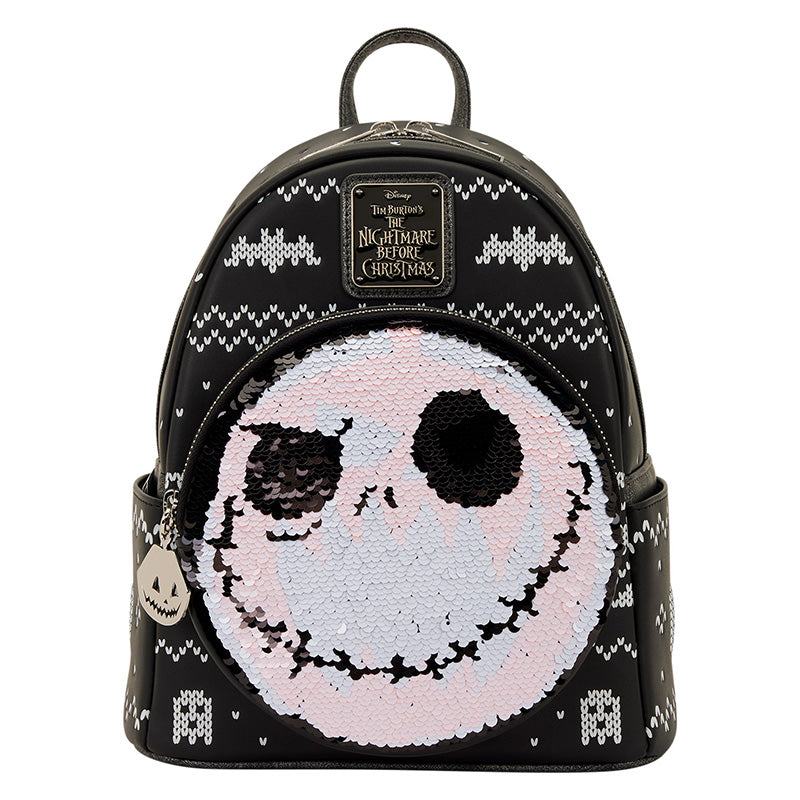 Disney Loungefly Mini Sac A Dos Nightmare Before Christmas Jack Sequin