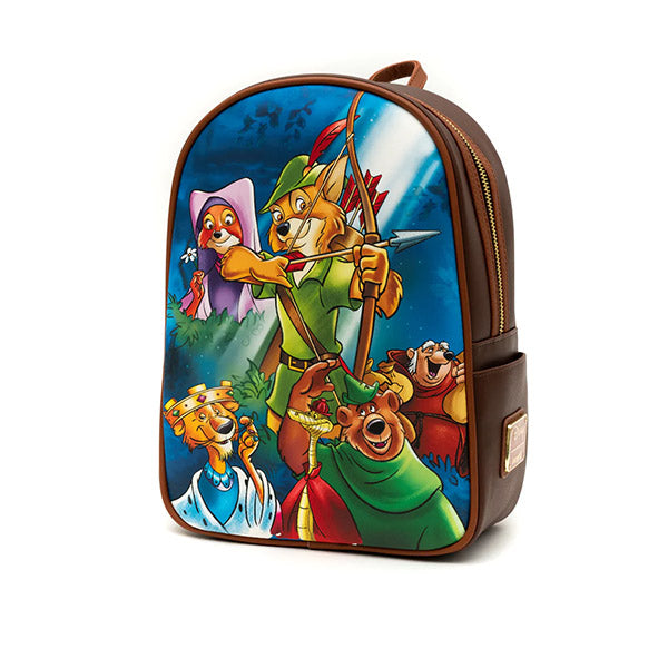 Disney Loungefly Mini Sac A Dos Robin des Bois / Robin Hood Exclu