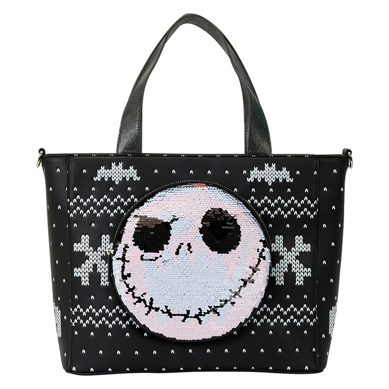 Disney Loungefly Sac A Main Nightmare Before Christmas Jack Sequin
