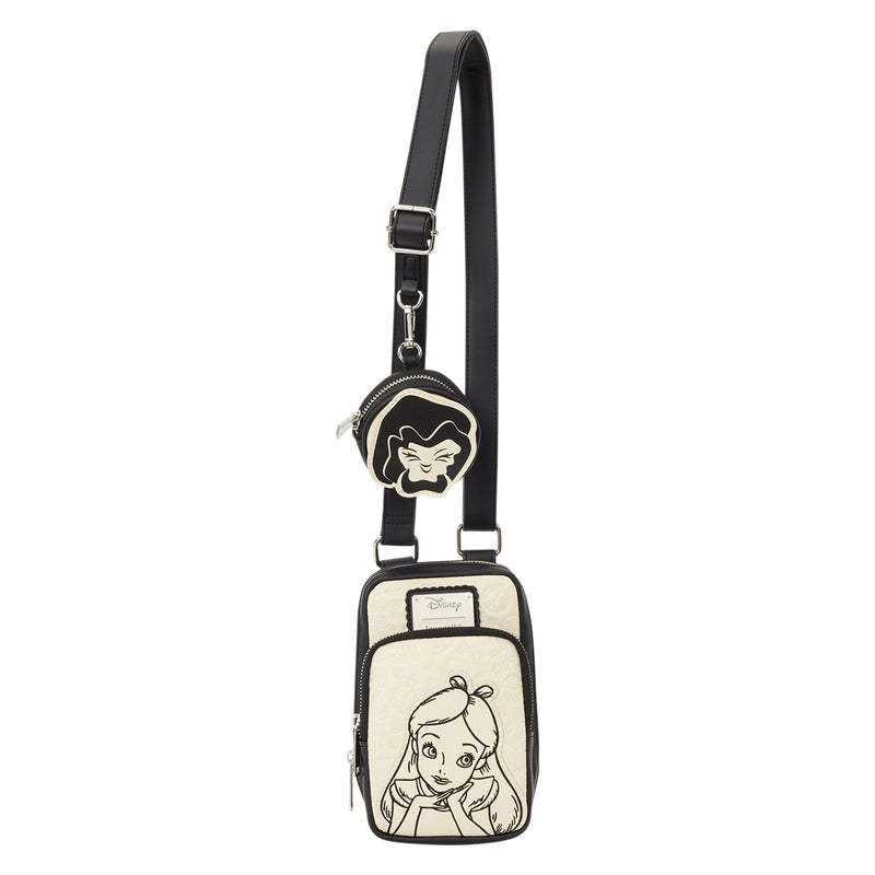 Disney Loungefly Sac A Main Sacoche Sling Bag Alice In Wonderland