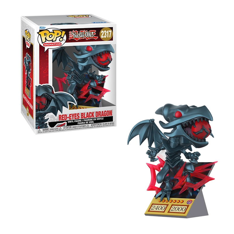 POP PREMIUM : YU-GI-OH - DRAGON NOIR AUX YEUX ROUG