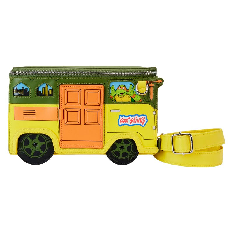 TMNT Tortues Ninja Loungefly Sac A Main 40Th Anniv Party Wagon