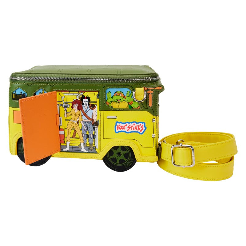 TMNT Tortues Ninja Loungefly Sac A Main 40Th Anniv Party Wagon
