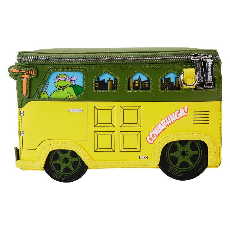TMNT Tortues Ninja Loungefly Sac A Main 40Th Anniv Party Wagon