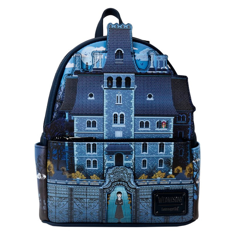 Wednesday Mercredi Loungefly Mini Sac A Dos Nevermore Academy
